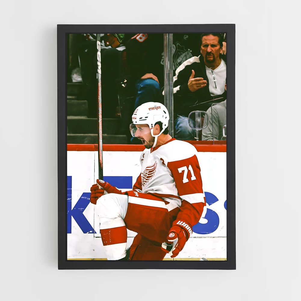Poster L'Étoile Glacée – affiche Hockey sur glace (vue 2)